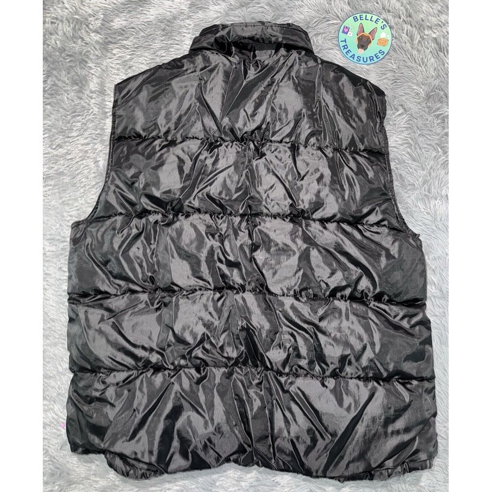 Sportier Size Large 600 Down‎ Collection Vest Pockets Full Zippered Black - Picture 7 of 7